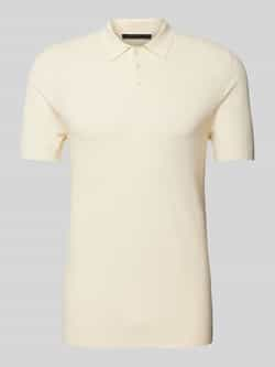 Drykorn Slim fit poloshirt met structuurmotief model 'Triton'