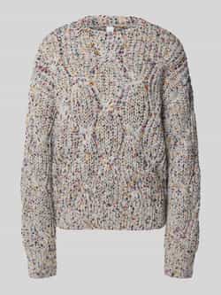 YAS Gebreide pullover met ronde hals model 'Confetti'