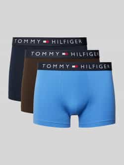 Tommy Hilfiger Boxershort met elastische band met logo in een set van 3 stuks