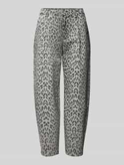 Buena Vista Balloon fit broek met bandplooien