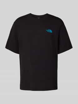 The North Face T-shirt met labeldetail