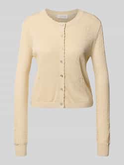 GUIDO MARIA KRETSCHMER WOMAN Gebreid jack met ajourpatroon model 'JEANINE'