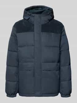 Calvin Klein Jeans Gewatteerd jack met blinde ritssluiting en labelstitching