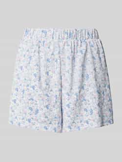 Marc O'Polo Loose fit korte pyjamabroek van zuiver katoen met abstract bloemenpatroon