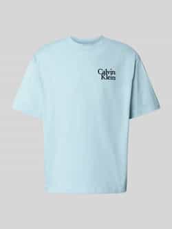 Calvin Klein Jeans T-shirt met labelstitching