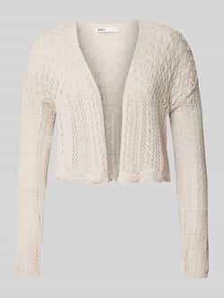 Only Regular fit bolero in ajourbreiwerk model 'NOLA'