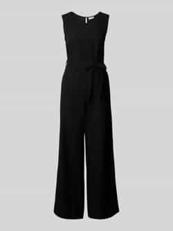 Vila Jumpsuit met druppelvormig rugdecolleté aan de achterkant