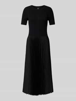 Boss Midi-jurk met plissévouwen model 'Fadridi'