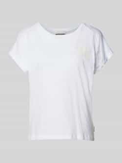 ARMEDANGELS T-shirt met bloemenstitching model 'ONELIAA FAANCY'