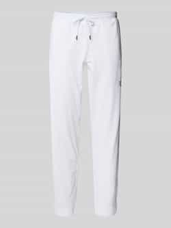 EA7 Emporio Armani Relaxed fit trainingsbroek met structuurmotief model 'TENNIS PRO'
