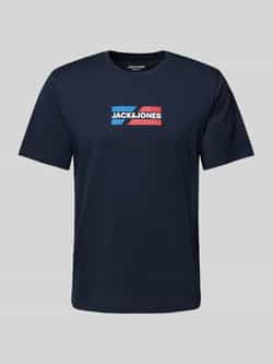 jack & jones T-shirt met labelprint model 'CORP'