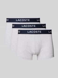 Lacoste Boxershort met elastische band in een set van 3 stuks