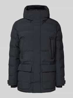 SAVE THE DUCK Gewatteerd jack met capuchon model 'QUINLAN'