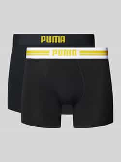 Puma Boxershort met label in band in een set van 2 stuks model 'EVERYDAY'