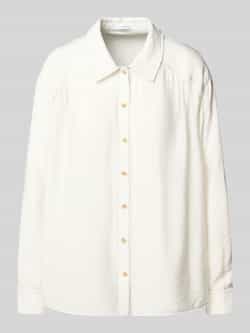 Opus Regular fit blouse met doorknoopsluiting model 'Famiga'