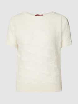 Max Mara Studio Gebreide pullover met ronde hals model 'LAMPADA'