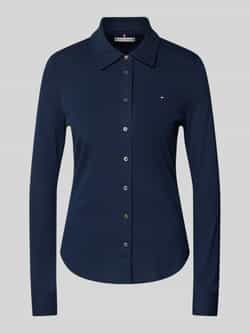 Tommy Hilfiger Slim fit overhemdblouse in design met lange mouwen model '1985'