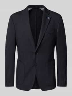 JOOP! Collection Slim fit 2-knoops colbert met reverskraag model 'Hoverest'
