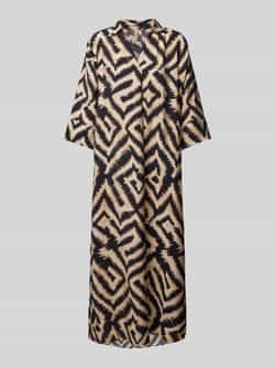 Soyaconcept Maxi-jurk met V-hals model 'PIXI'