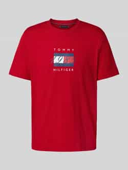 Tommy Hilfiger Regular fit T-shirt van puur katoen