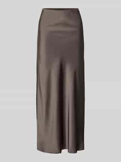NEO NOIR Midirok van satijn met elastische band model 'URA'