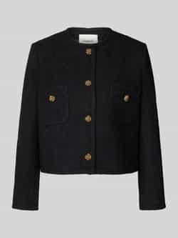 Bash Regular fit blazer met lanawol model 'Meredith'