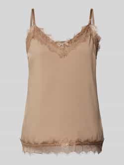 FREE QUENT Top met bandjes en franjes model 'BICCO'