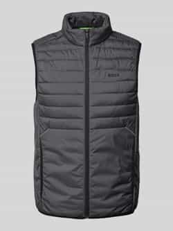 BOSS Green Bodywarmer met opstaande kraag model 'Thor'