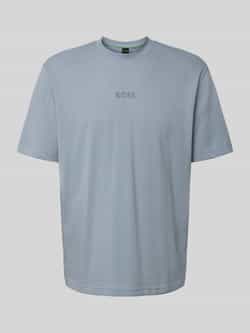 BOSS Green Regular fit T-shirt van puur katoen