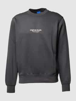 jack & jones Sweatshirt met labelprint model 'VESTERBRO'