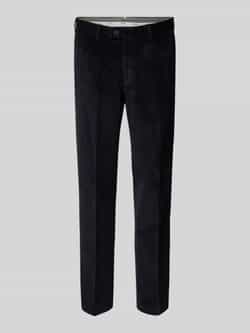 Hiltl Regular fit corduroy broek met riemlussen model 'PARMA'