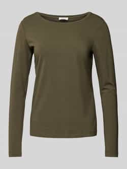 S.Oliver RED LABEL Slim fit shirt met lange mouwen van elastische katoenmix