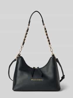 Valentino by Mario Valentino Zwarte schoudertas met kettingriem Black Dames