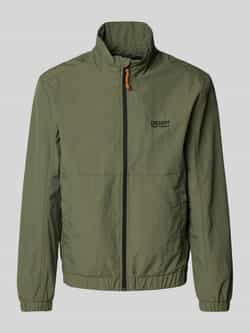 Tom Tailor Denim Regular fit functioneel jack met labelstitching