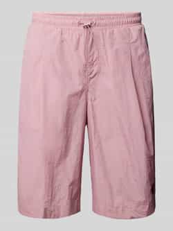 Sergio Tacchini Regular fit korte broek met bandplooien model 'ISPICA'