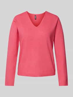 Pieces Regular fit gebreide pullover met extra brede schouders model 'BREE'