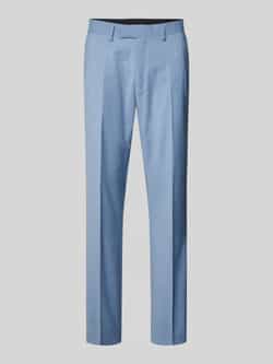 Straight fit pantalon met wol Model 'Tenuta'