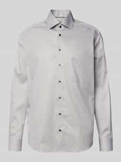 Eterna Comfort fit zakelijk overhemd met kentkraag