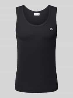 Lacoste Slim fit tanktop van puur katoen