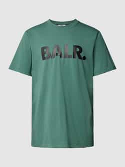 BALR. T-shirt met labelprint en ronde hals
