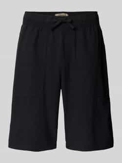 Blend Korte regular fit broek met elastische band model 'MORGAN'