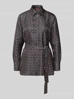 Max Mara Studio Regular fit overhemdblouse van pure zijde model 'BOCCALE'