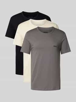 Boss T-shirt met ronde hals in een set van 3 stuks model 'Classic'