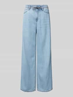 S.Oliver RED LABEL Wide leg jeans met tunnelkoord in 5-pocketmodel