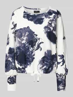 Monari Sweatshirt met ribboorden