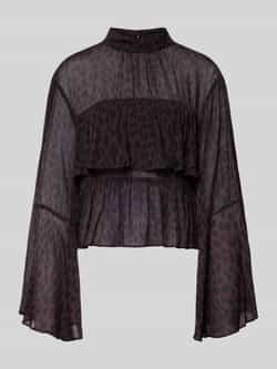 OH APRIL Blouse van viscose met volants model 'Tessa'