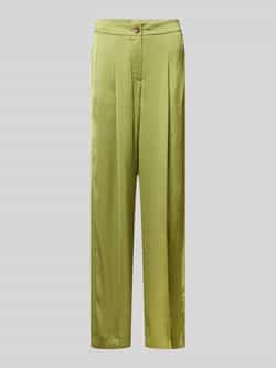 LUISA CERANO Stoffen broek met bandplooien
