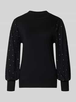 FREE QUENT Gebreide pullover met siersteentjes model 'DOTKA'