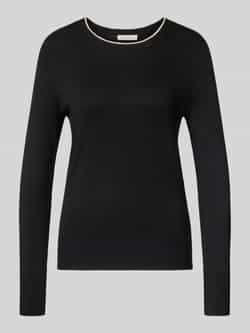 Christian Berg Woman Gebreide pullover met ribboorden