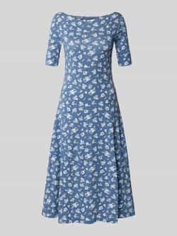 Lauren Ralph Lauren Midi-jurk met boothals model 'MUNZIE'